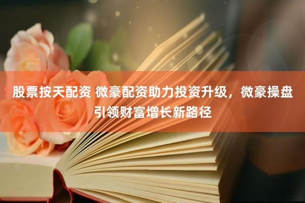 股票按天配资 微豪配资助力投资升级，微豪操盘引领财富增长新路径
