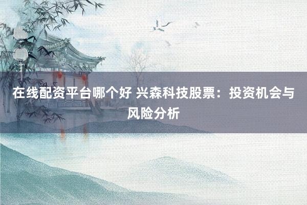 在线配资平台哪个好 兴森科技股票：投资机会与风险分析